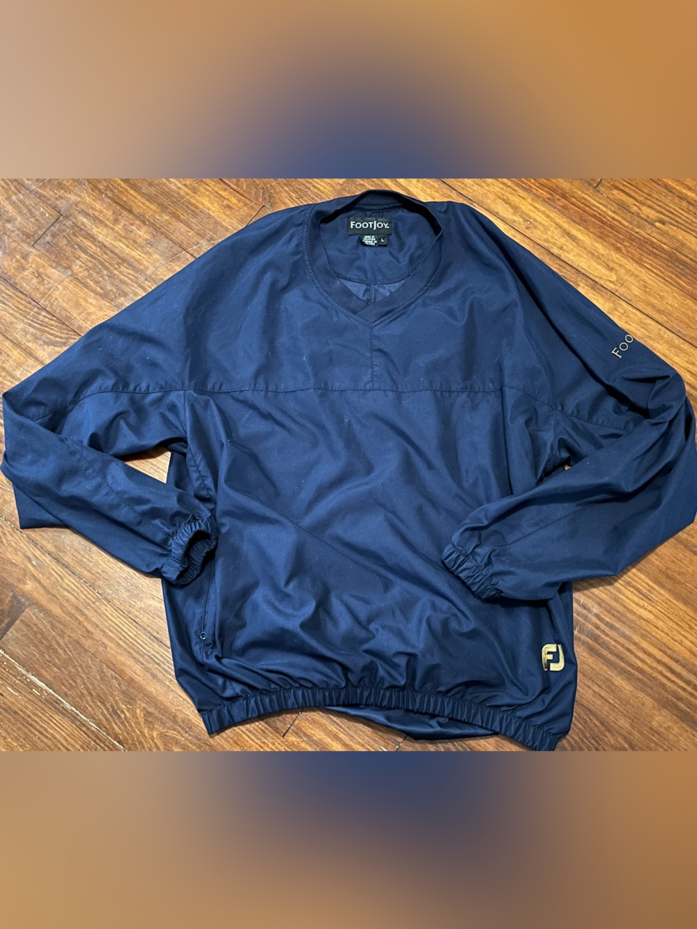 FootJoy Navy Lightweight Windbreaker Pullover